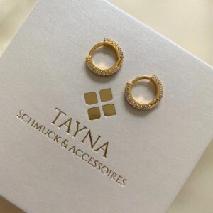 Gold Hoops - Maya Hoops - Tayna Schmuck & Accessoires