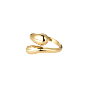 Gold Ring - Curly Ring - Tayna Schmuck & Accessoires