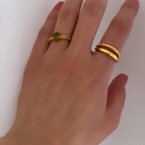 Gold Ringe - Eileen Ring - Tayna Schmuck & Accessoires
