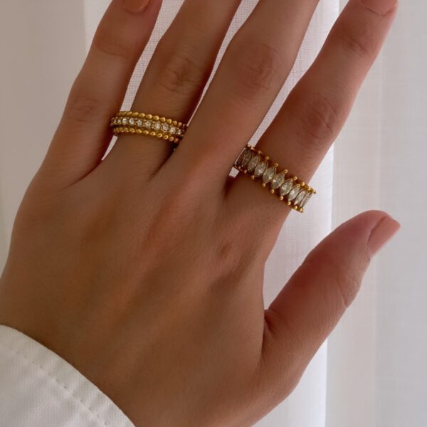 Gold Ring - Celine Ring - Tayna Schmuck & Accessoires