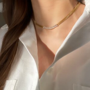 Gold Halskette - Mary Halskette - Tayna Schmuck & Accessoires