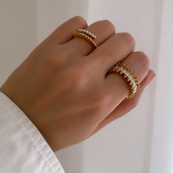 Gold Ring - Jona Ring - Tayna Schmuck & Accessoires