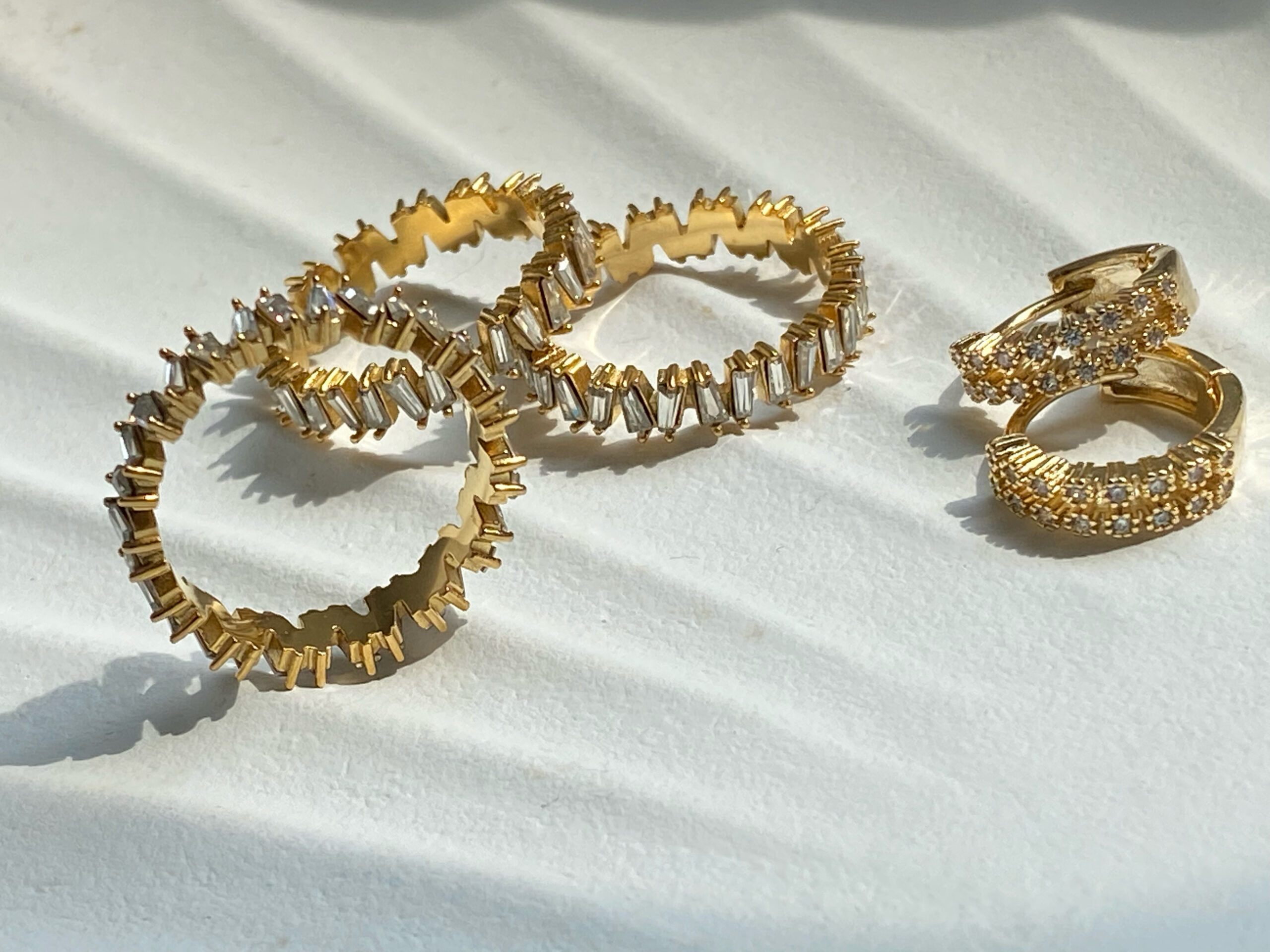 Goldfarbiger Schmuck - Shiny Ring - Tayna Schmuck & Accessoires